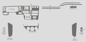 International LT (Truck) | 2016-2026 | Dash kit (Full) | #ITLT16INF