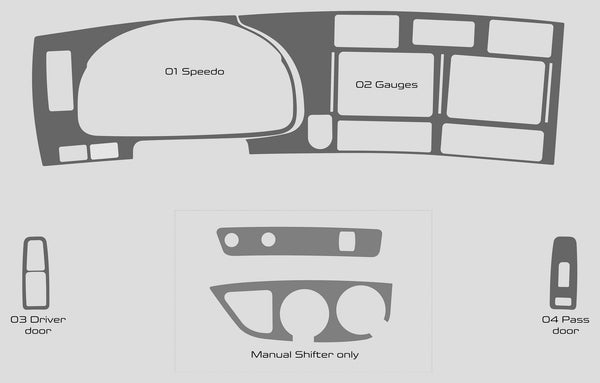 Kenworth T880 (Camión) | 2013-2022 | Kit de tablero (completo) | #KET613INF