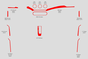 Nissan Sentra (Sedan) | 2020-2024 | Dash kit (Signature) | #NISE20SGN