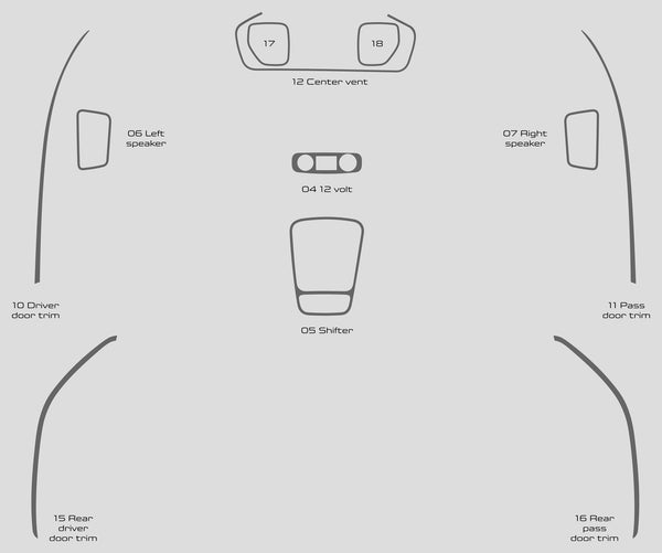 Hyundai Venue (SUV) | 2020-2025 | Dash kit (Signature) | #HYVU20SGN