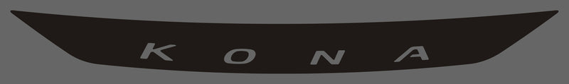 Hyundai Kona (SUV) | 2020-2021 | Hood Deflector w/logo | #HYKO18DEL