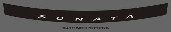 Hyundai Sonata (Sedan) | 2020-2023 | Bumper protector w/logo | #HYSO20BUL