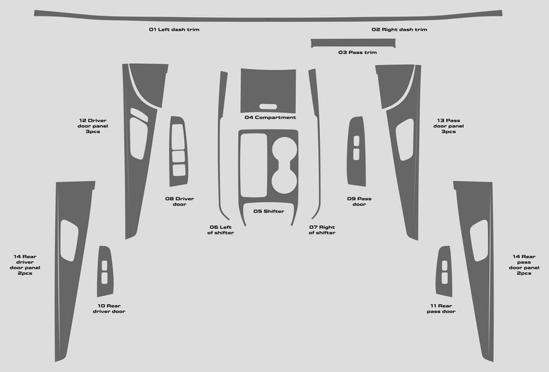 Kia Sorento (SUV) | 2016-2020 | Original Selection | #KISR16OEM