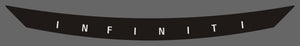 Infiniti QX50 (SUV) | 2019-2023 | Hood Deflector w/logo | #INX519DEL