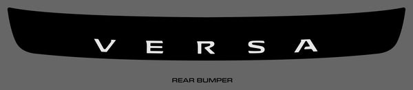 Nissan Versa (Sedan) | 2021-2024 | Bumper protector w/logo | #NIVE21BUL