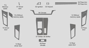 Mitsubishi Outlander (SUV) | 2022-2024 | Dash kit (Full) | #MIOU22INT