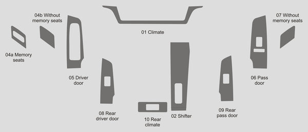 Mitsubishi Outlander (SUV) | 2022-2024 | Dash kit (Signature) | #MIOU22FM1