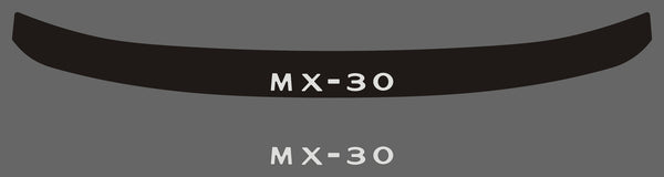 Mazda MX-30 (SUV) | 2022-2024 | Protector de parachoques con logo | #MA3022BUL