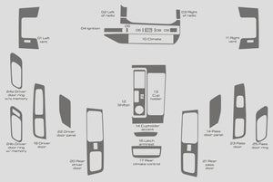 Nissan Pathfinder (SUV) | 2022-2024 | Kit de tablero (completo) | #NIPA22INF