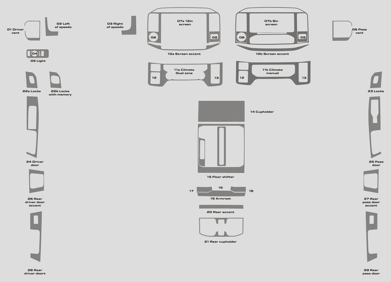 Ford F-150 (SuperCrew) | 2021-2024 | Original Selection | #FOFU21INF