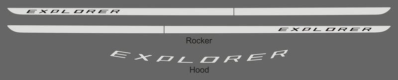Ford Explorer (SUV) | 2011-2019 | Rocker | #FOEX11RKR