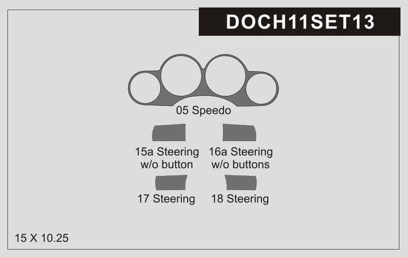 Dodge Challenger (Coupé) | 2011-2014 | Selección Especial | #DOCH11SET13