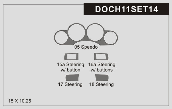 Dodge Challenger (Coupe) | 2011-2014 | Special Selection | #DOCH11SET14