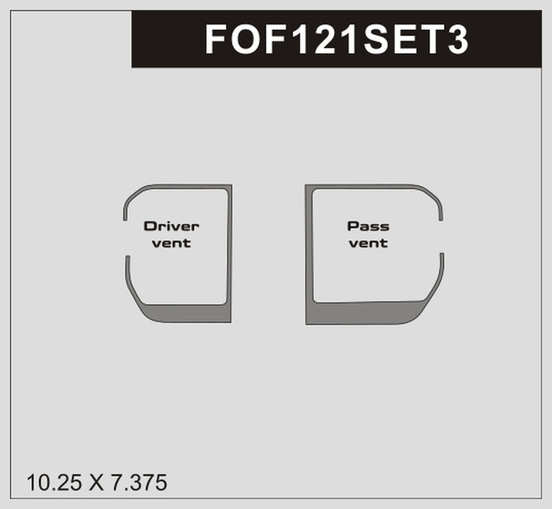 Ford F-150 (SuperCrew) | 2021-2025 | Special Selection | #FOF121SET3