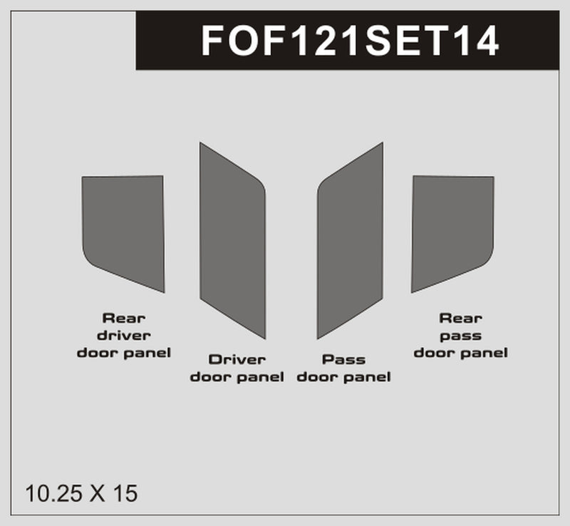 Ford F-150 (SuperCrew) | 2021-2024 | Special Selection | #FOF121SET14