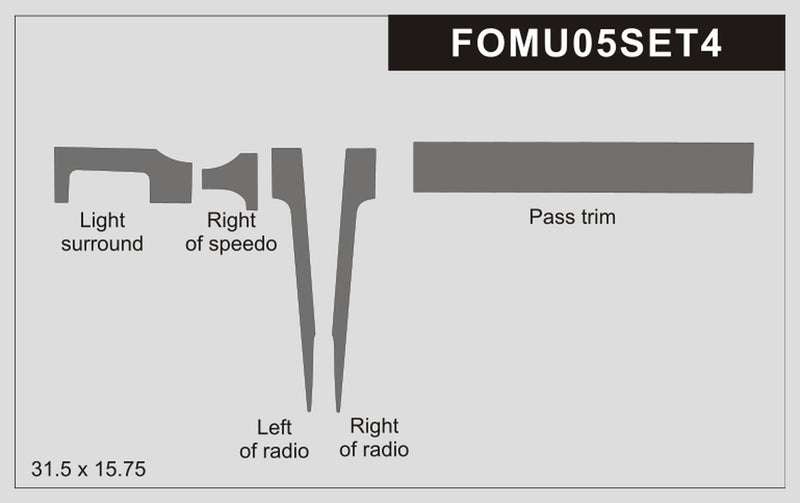 Ford Mustang (Convertible) | 2005-2009 | Special Selection | #FOMU05SET4