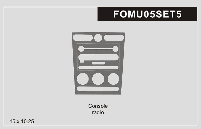 Ford Mustang (Convertible) | 2005-2009 | Special Selection | #FOMU05SET5