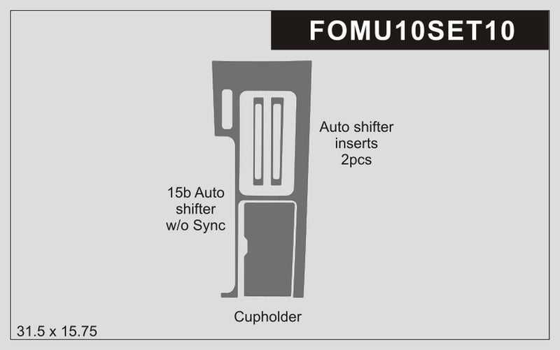 Ford Mustang (Coupé) | 2010-2014 | Selección Especial | #FOMU10SET10