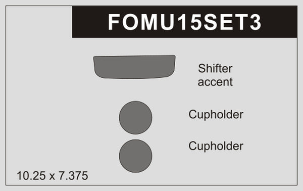 Ford Mustang (Convertible) | 2015-2023 | Special Selection | #FOMU15SET3