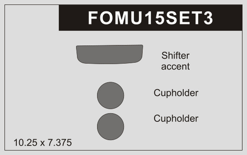 Ford Mustang (Convertible) | 2015-2023 | Selección Especial | #FOMU15SET3