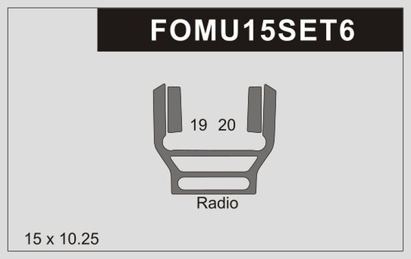 Ford Mustang (Coupe) | 2015-2023 | Special Selection | #FOMU15SET6