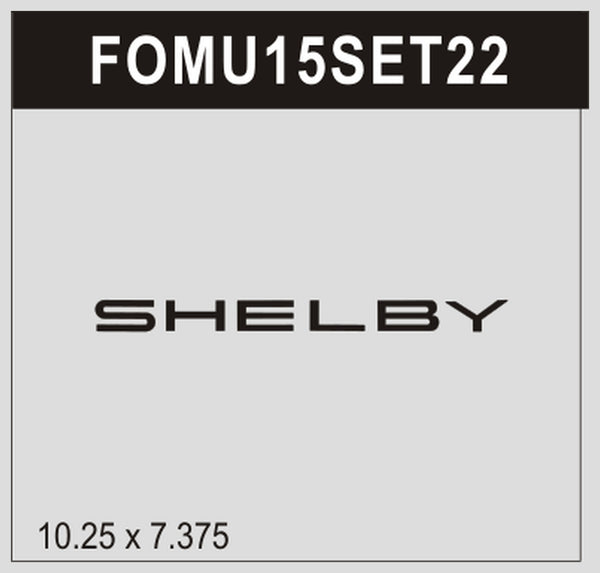 Ford Mustang (Convertible) | 2015-2023 | Special Selection | #FOMU15SET22