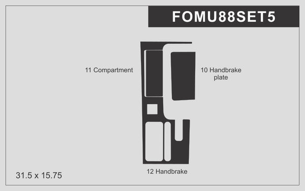 Ford Mustang (Coupe) | 1988-1993 | Special Selection | #FOMU88SET5