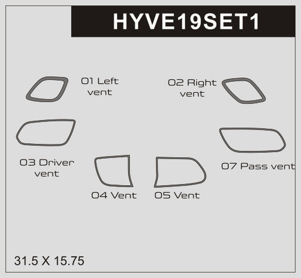 Hyundai Veloster (Hatchback) | 2019-2022 | Selección Especial | #HYVE19SET1