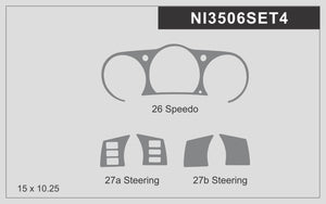 Nissan 350Z (Coupe) | 2006-2008 | Special Selection | #NI3506SET4