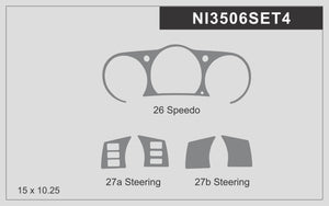 Nissan 350Z (Convertible) | 2006-2008 | Special Selection | #NI3506SET4