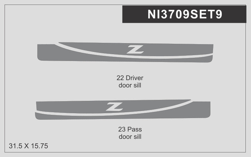 Nissan 370Z (Coupe) | 2009-2020 | Special Selection | #NI3709SET9