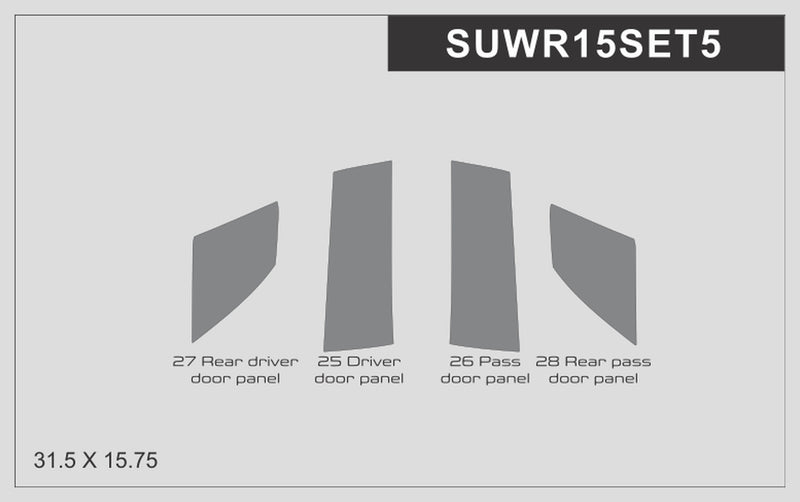 Subaru WRX (Sedan) | 2015-2021 | Special Selection | #SUWR15SET5