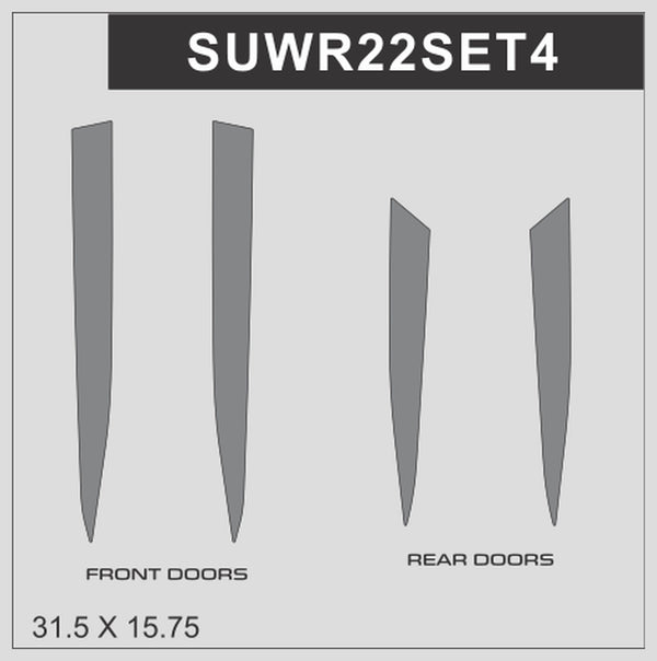 Subaru WRX (Sedan) | 2022-2025 | Special Selection | #SUWR22SET4