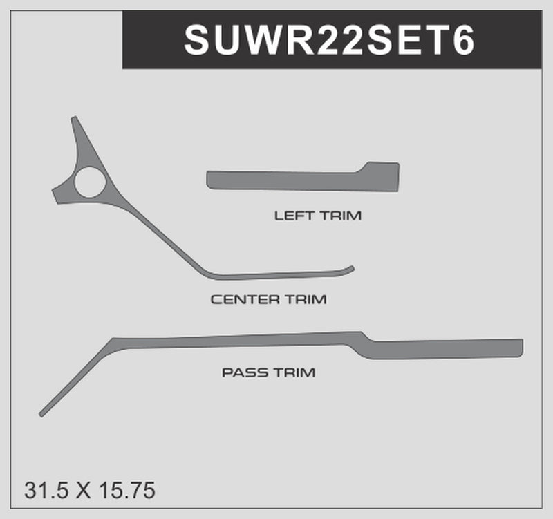 Subaru WRX (Sedan) | 2022-2024 | Special Selection | #SUWR22SET6