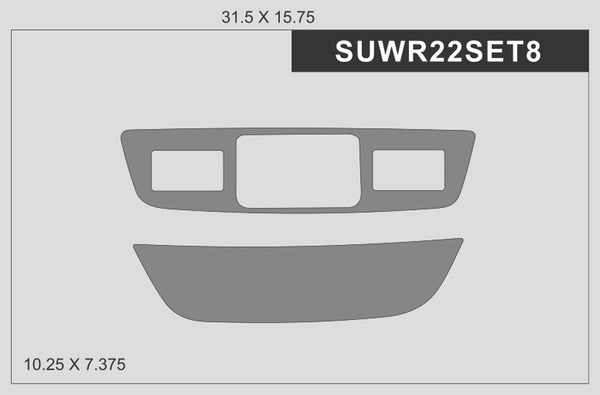 Subaru WRX (Sedan) | 2022-2025 | Special Selection | #SUWR22SET8