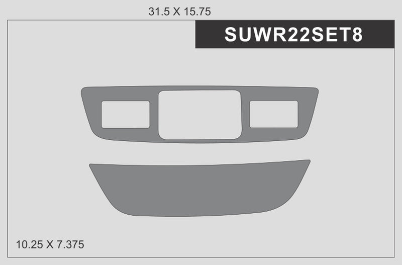 Subaru WRX (Sedan) | 2022-2024 | Special Selection | #SUWR22SET8