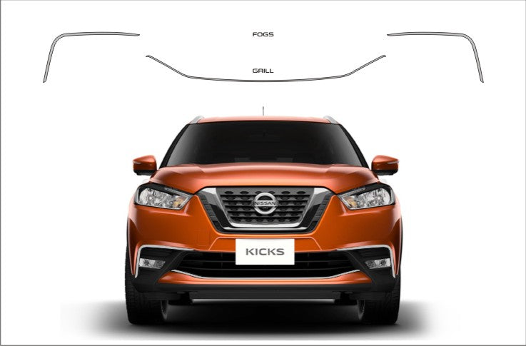 Nissan Kicks (SUV) | 2018-2020 | Exterior Trim | #NIKI18EXT
