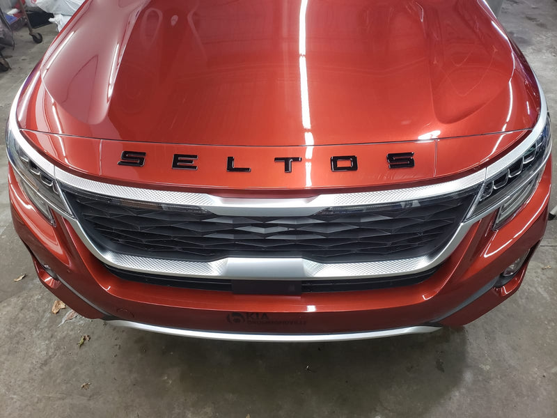 Kia Seltos (SUV) | 2021-2024 | Hood Deflector + logo | #KISS21DEK