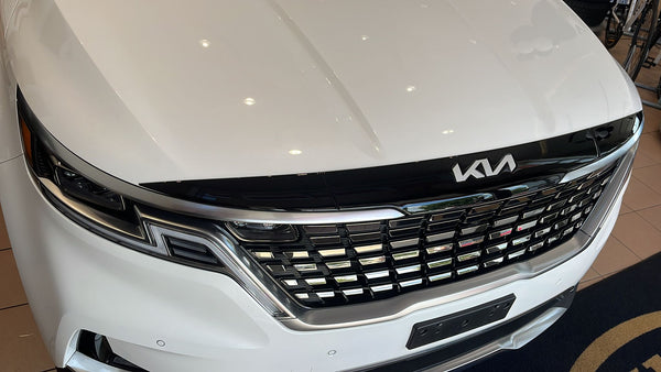 Kia Carnival (Minivan) | 2022-2025 | Hood Deflector w/logo | #KICA22DEX