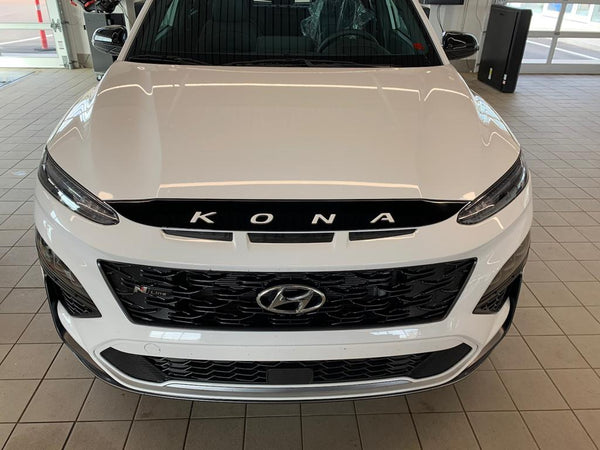 Hyundai Kona N (SUV) | 2022-2023 | Hood Deflector w/logo | #HYKN22DEL