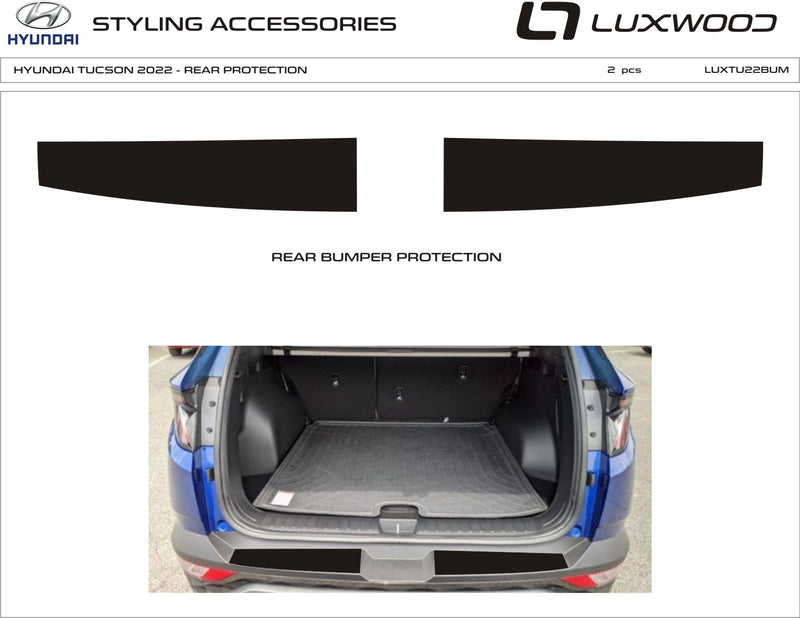 Hyundai Tucson N (SUV) | 2022-2024 | Bumper protector | #HYTU22BU1