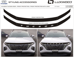 Hyundai Tucson N (SUV) | 2022-2024 | Deflector de capó con logo | #HYTU22DEL