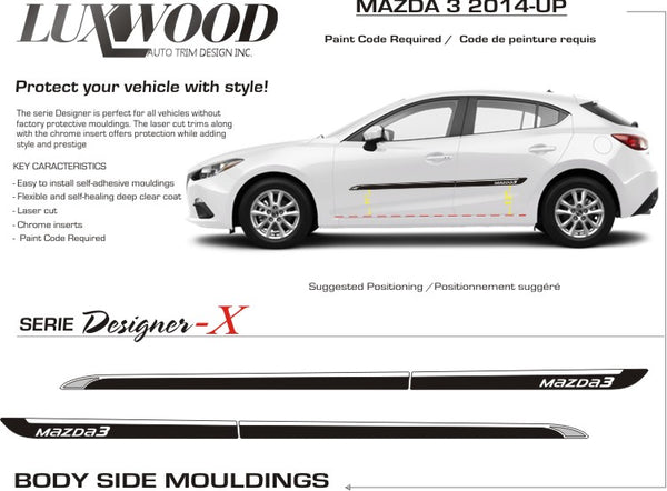 Mazda 3 (Sedan) | 2014-2018 | VIPER  | #MAM314XSM