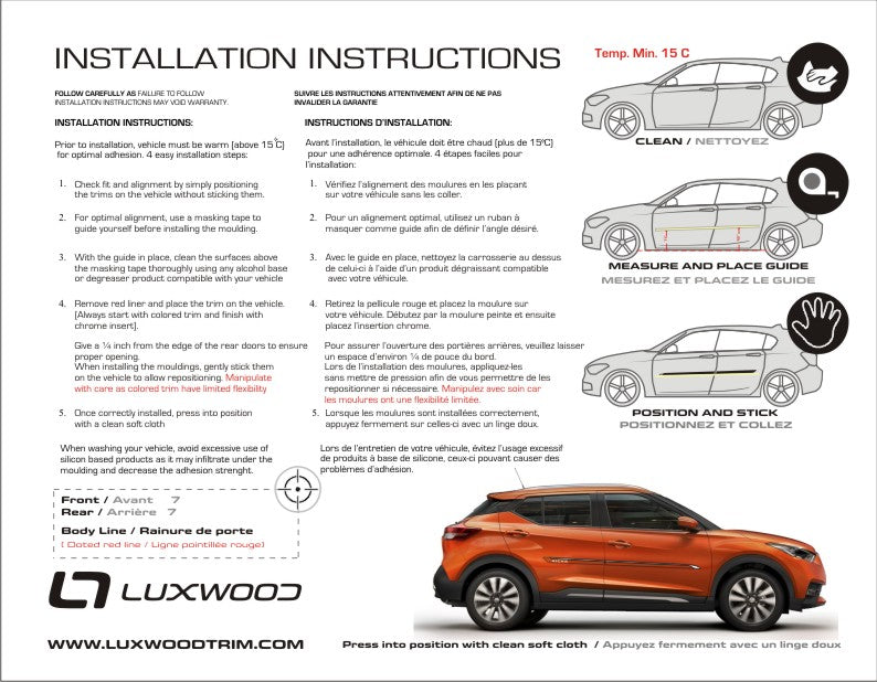 Nissan Kicks (SUV) | 2018-2024 | CHROMAX | #NIKI18CRM