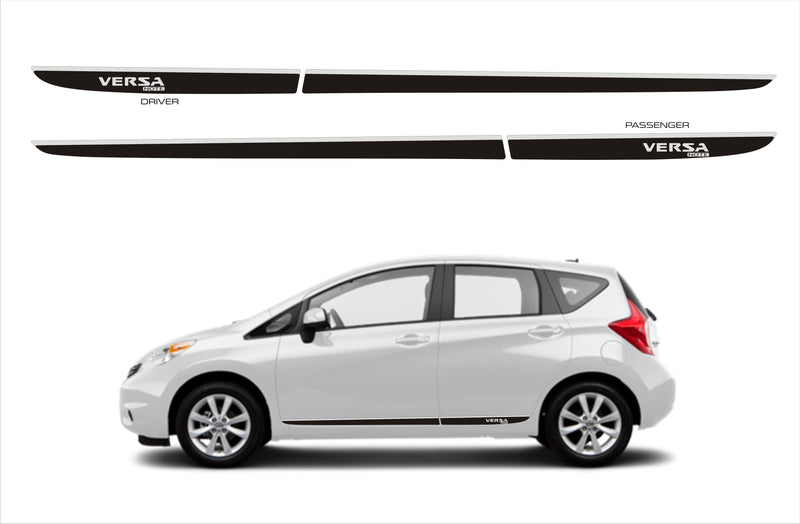 Nissan Versa Note (Hatchback) | 2014-2019 | Rocker (2Tone) | #NIVN14RKI