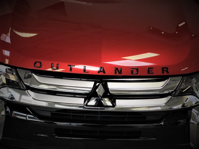 Mitsubishi Outlander (SUV) | 2014-2021 | Hood Logo | #MIOU16LOG