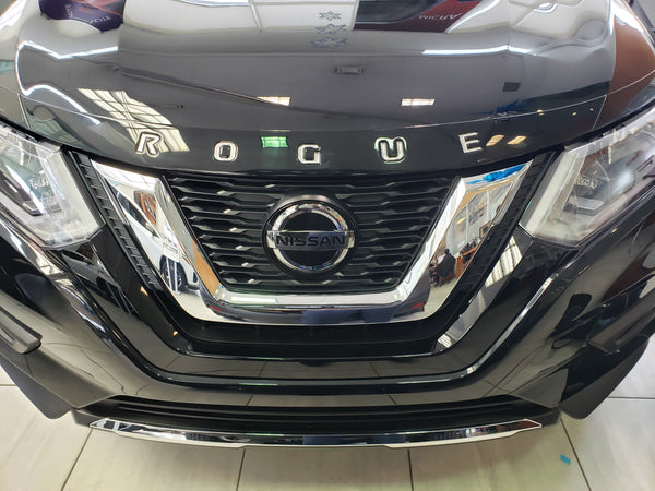 Nissan Rogue Select (SUV) | 2014-2020 | Deflector de capó con logo | #NIRO14DEL