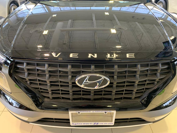 Hyundai Venue (SUV) | 2020-2025 | Hood Deflector w/logo | #HYVU20DEL