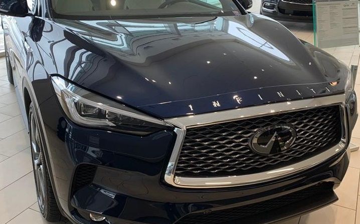 Infiniti QX55 (SUV) | 2019-2025 | Hood Deflector w/logo | #INX519DEL