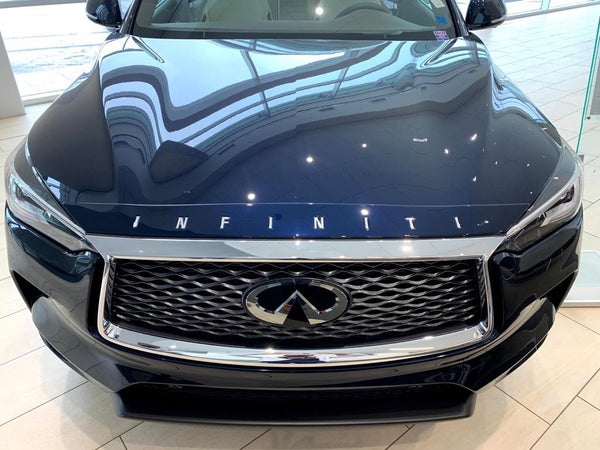 Infiniti QX55 (SUV) | 2019-2025 | Hood Deflector w/logo | #INX519DEL